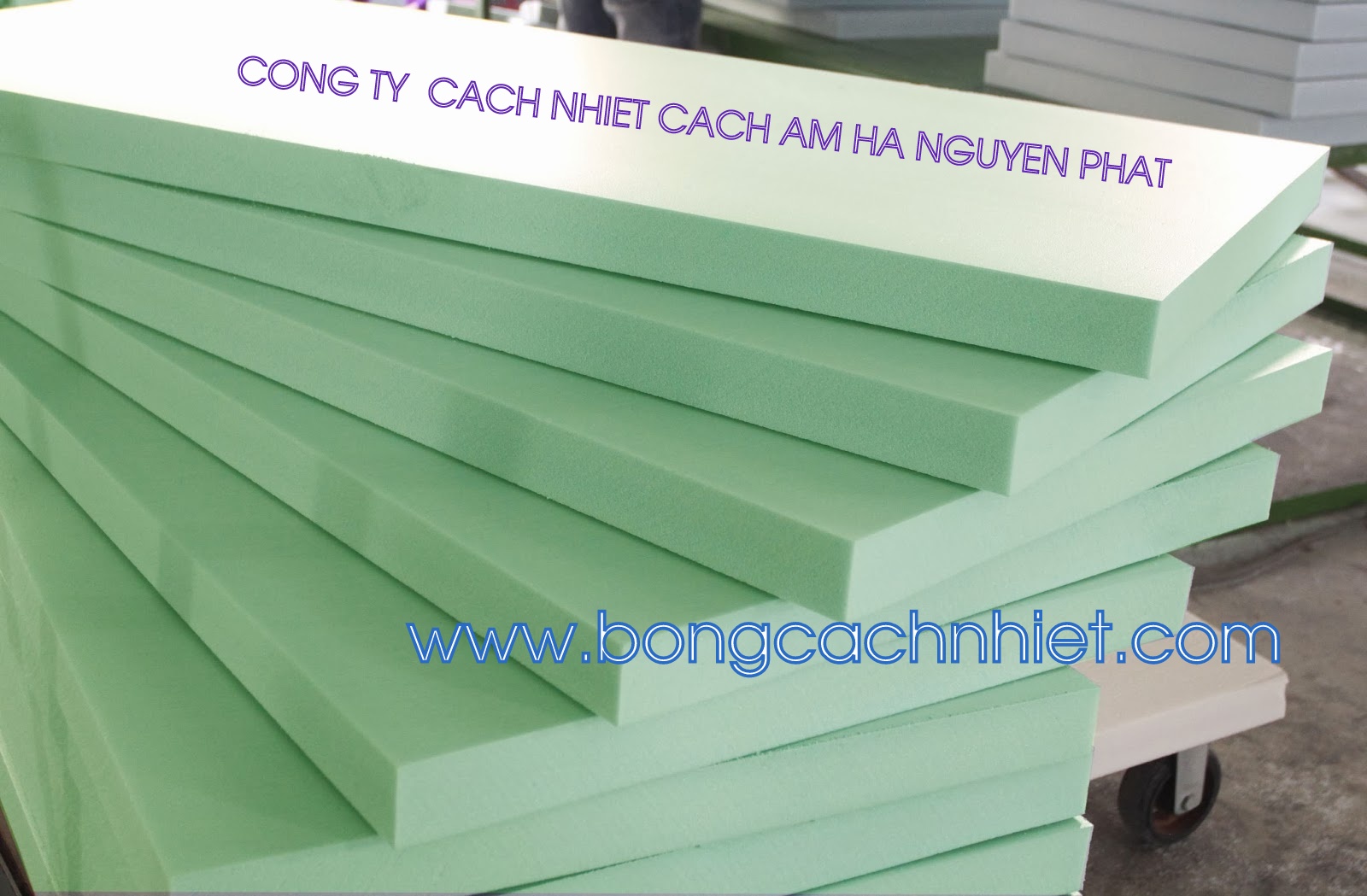 Tấm xốp poam XPS - Polystyrene cách nhiệt sàn bê tông