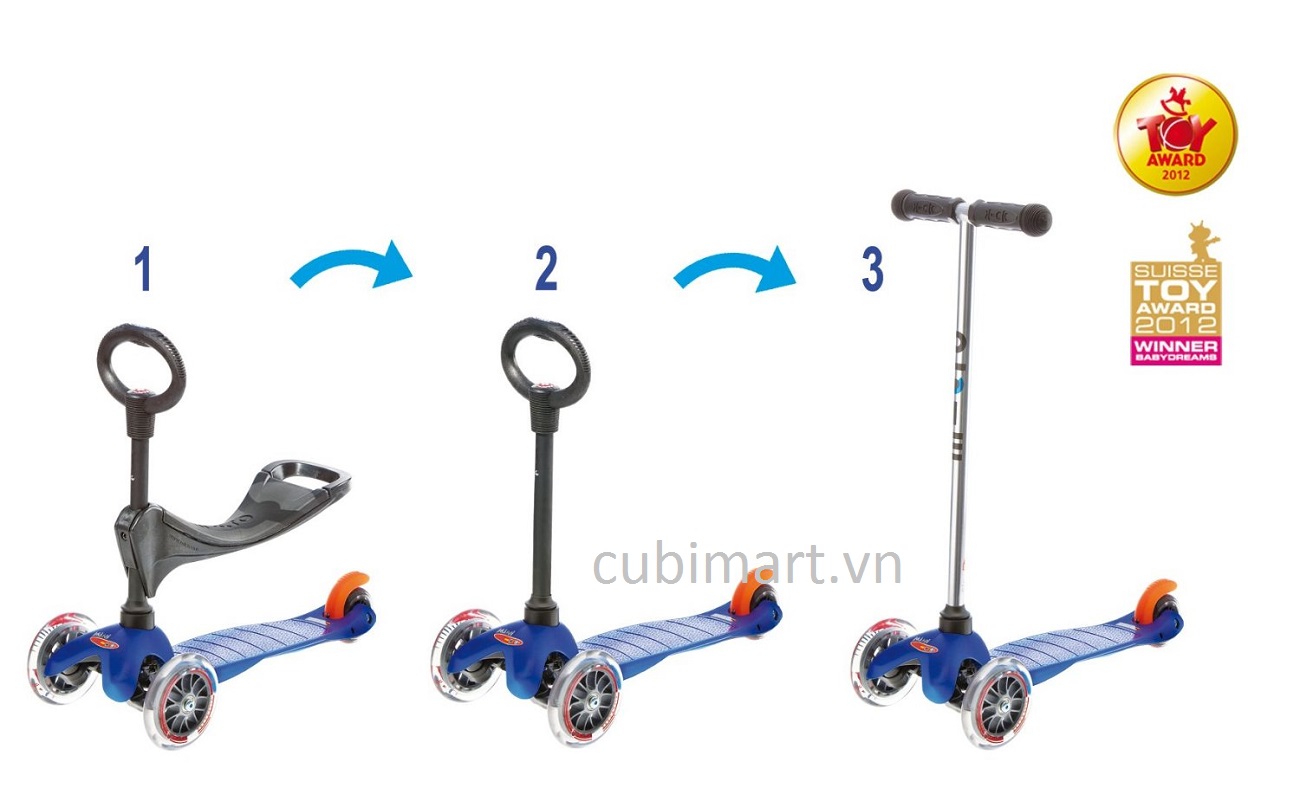 Bán buôn xe trượt scooter 3 giai đoạn 