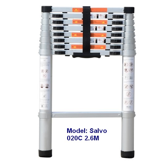 Thang nhôm rút gọn SALVO 020C 2.6M