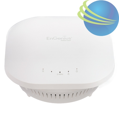 EnGenius EWS210AP 11b/g/nIndoor Managed AP, 300Mbps, 1 x 10/100/1000Mbps LAN Port, High Power 29dBm @ 2.4GHz, 2 x Integrate Antennas, 802.3af/at support