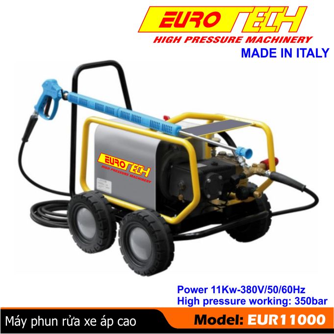 MÁY PHUN RỬA ÁP LỰC CAO EUROTECH EUR11000