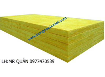 bông khoáng rockwool cách âm dạng tấm dày 50mm