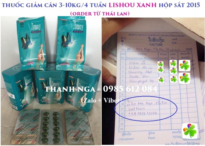 Thuốc giảm cân Lishou Phục Linh hộp Sắt dùng thử 199k, rẻ nhất 499k/hộp, lh: 0985612084