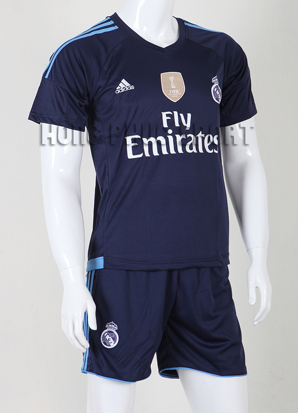 Áo bóng đá Real Madrid 2015-2016 sân khách mẫu thứ 3