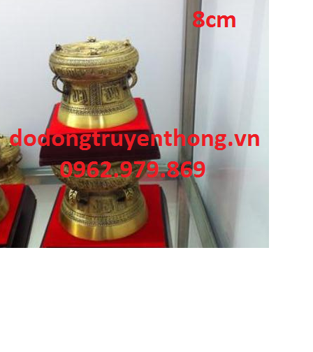 Qùa tặng trống đồng dk 10cm