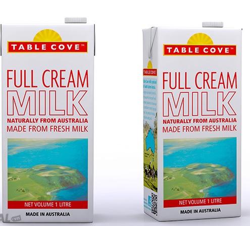 Sữa Table Cove Full Cream 1L