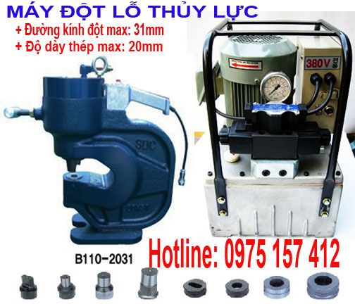 Máy đột lỗ thủy lực Best Power B110-2031