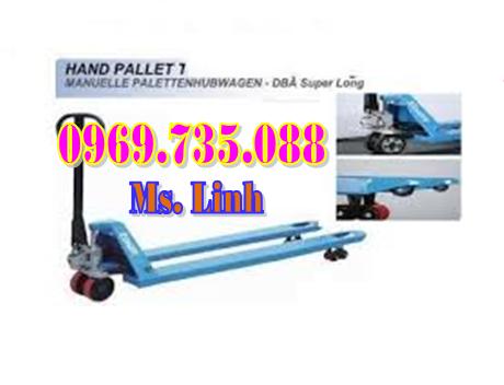 XE NÂNG TAY THẤP SIÊU DÀI 1000kg (1 tấn) -2000kg ( 2 tấn) (Eoslift -Đức)