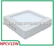 Led Panel Gắn nổi NPCV12W