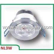 Đèn LED âm trần NL3W