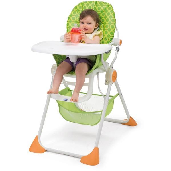 Ghế ăn Chicco Pocket Lunch xanh lá.