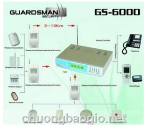 Hệ thống báo trộm không dây GUARDSMAN GS-6000