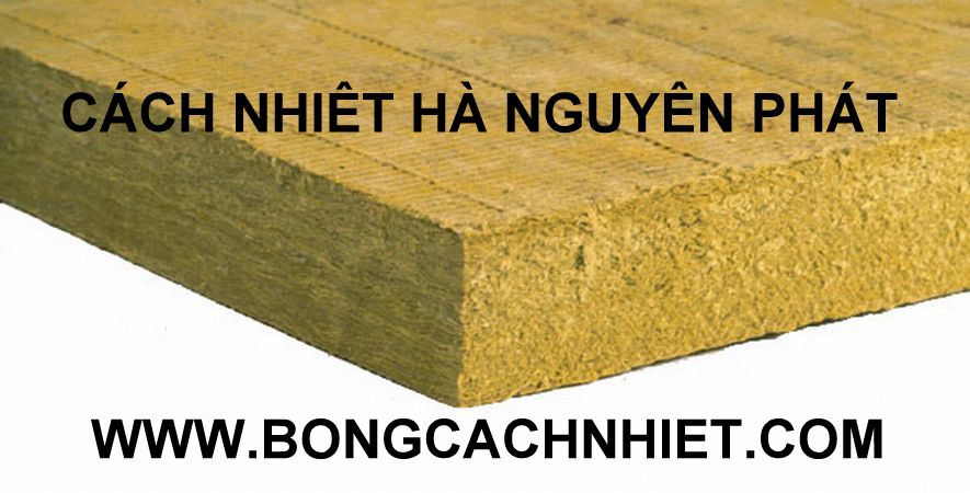 bông khoáng cách nhiệt tỷ trọng 60,80,100,120 kg/m3