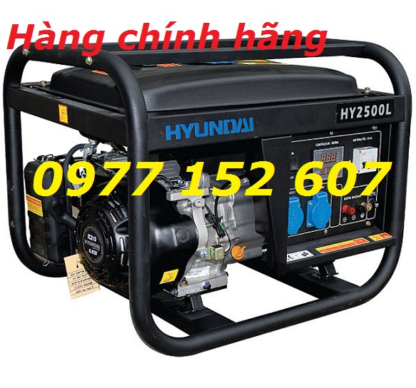 Máy phát điện Hyundai HY 2500L - giật nổ