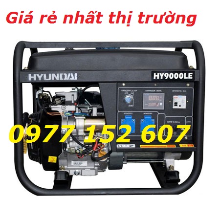 Máy phát điện xăng Hyundai HY 9000LE - giật nổ