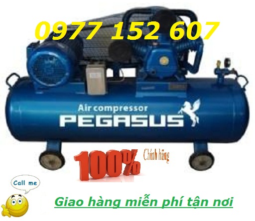 MÁY NÉN KHÍ DÂY ĐAI PEGASUS Model: TM- V-0.36/8-180L, chạy dầu