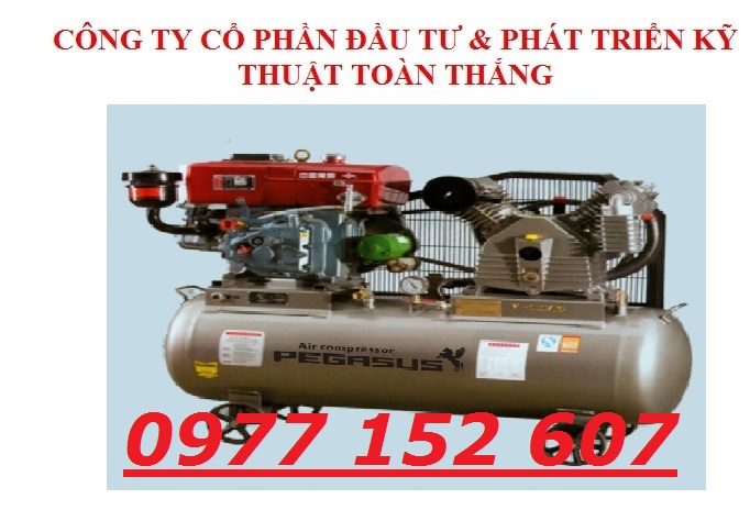 MÁY NÉN KHÍ CHẠY BẰNG DẦU DIESEL-Model: TM- V-0.25/8, giá rẻ