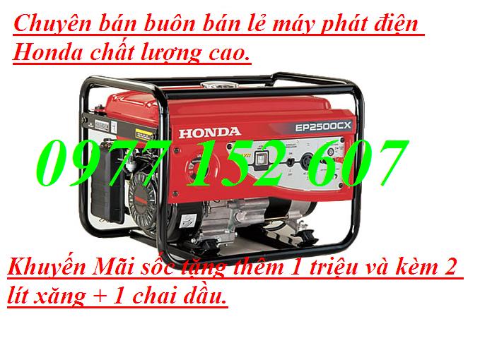 Máy phát điện Honda EP2500CX (giật nổ )