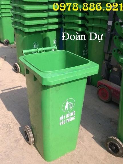 Thùng rác nhựa HDPE 120 lít