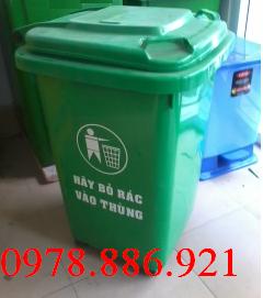 Thùng rác nhựa HDPE 60 lít