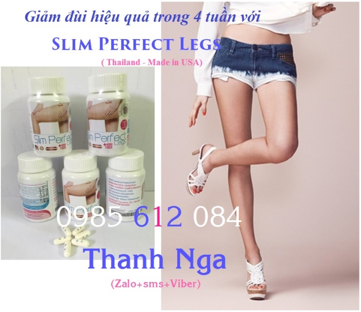 Thuốc giảm Đùi Slim Perfect Legs (USA) rẻ nhất 599k, 100% chính hãng, 0985612084​