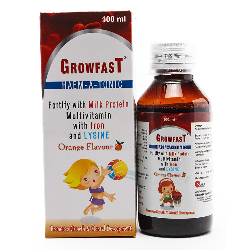 GROWFAST: Si rô bổ máu, phát triển thể chất và trí tuệ