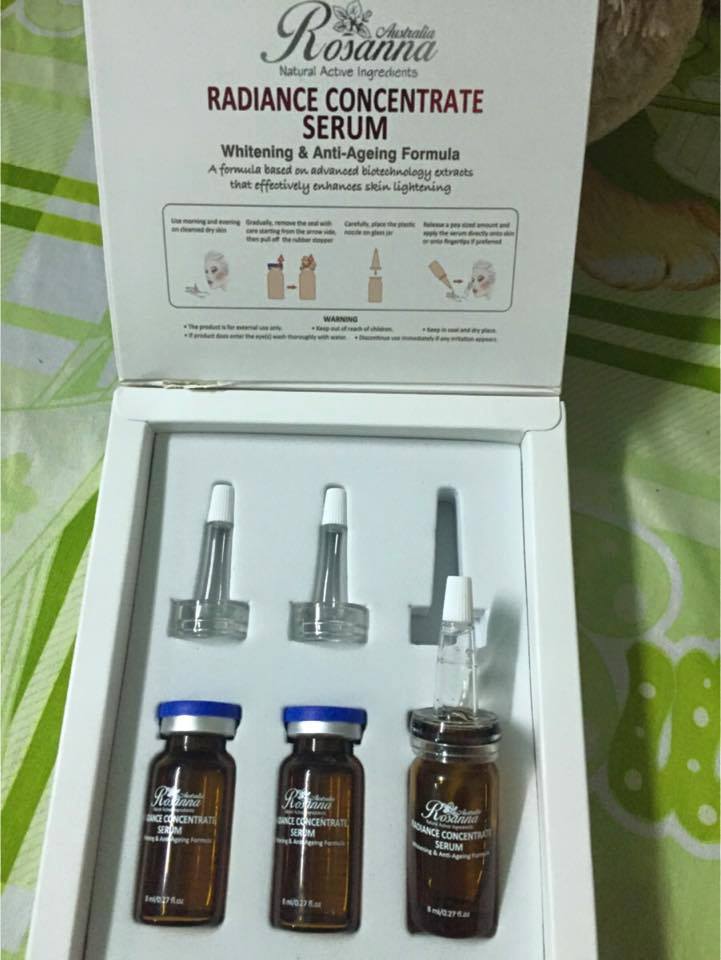 Tinh chất tế bào gốc nhau thai cừu làm trắng da, trị nám Rosanna
