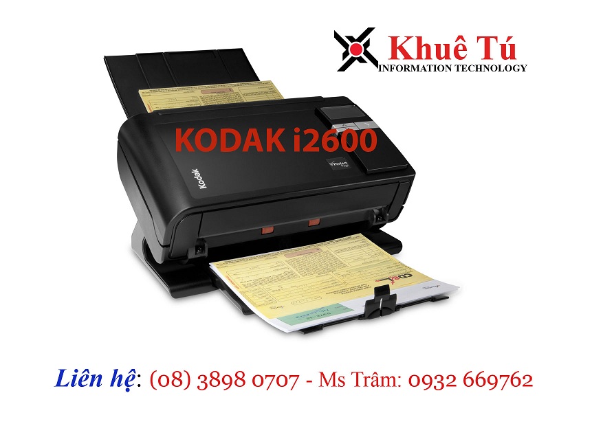 Kodak I2600 số hóa tài liệu nhanh chóng _ Khuê tú 