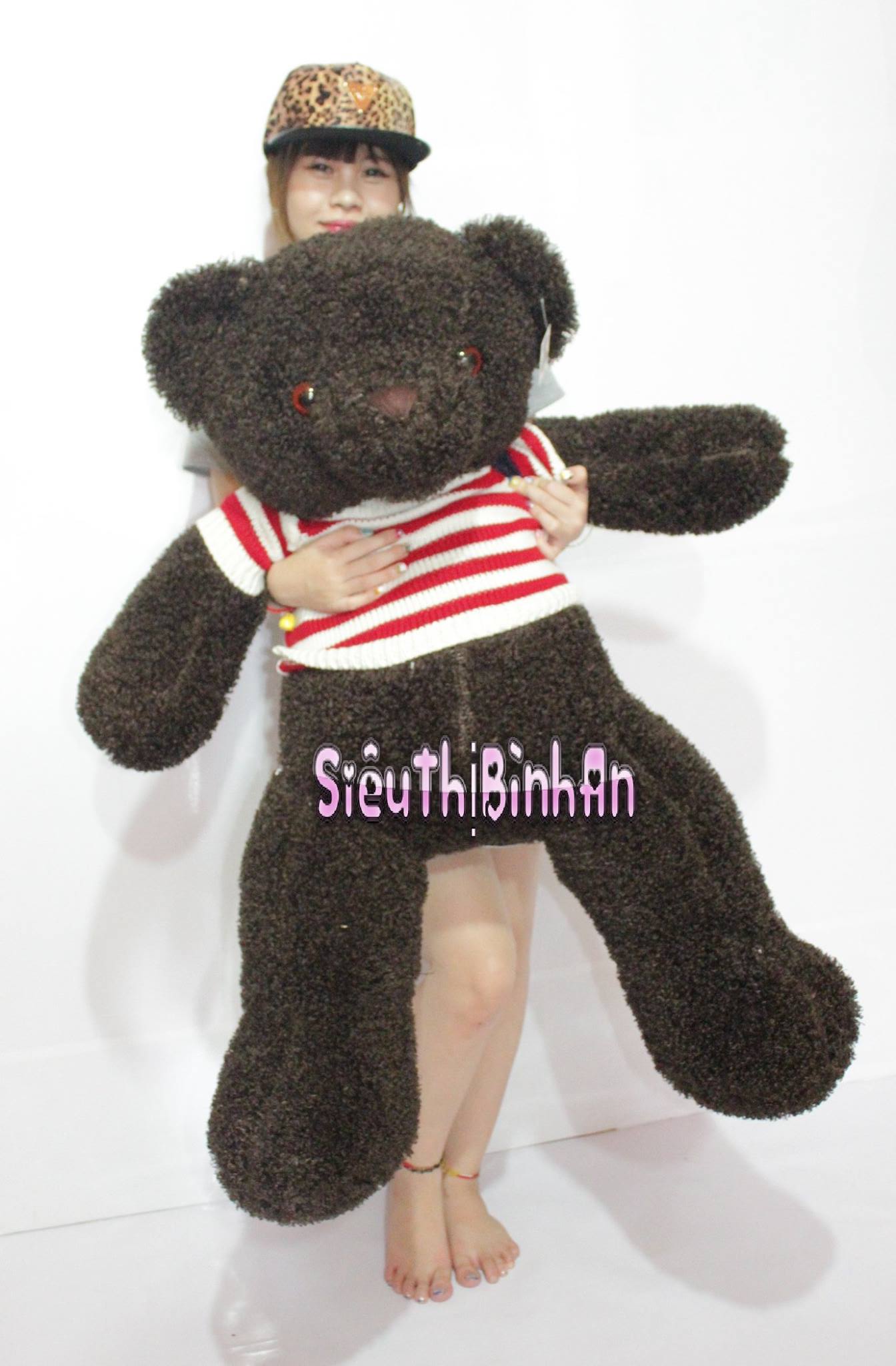 Gấu Teddy lông xù mì 1m5