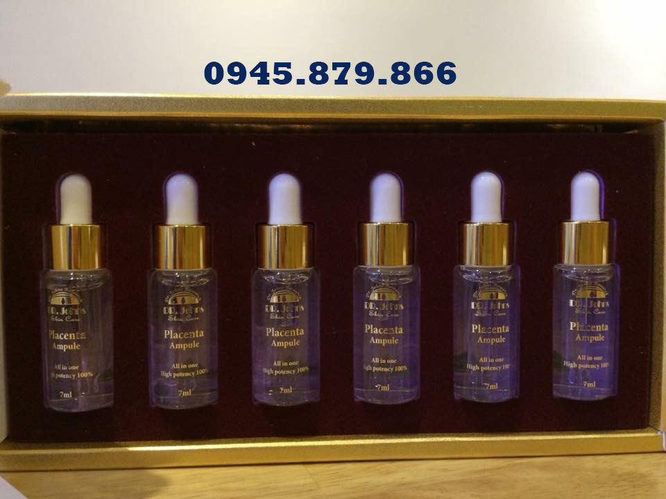 Serum làm trắng, chống nhăn từ tế bào gốc Placenta Ampule