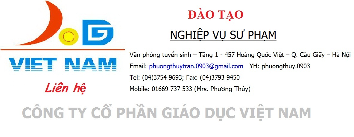 Đào tạo Nghiệp vụ Sư phạm uy tín toàn quốc