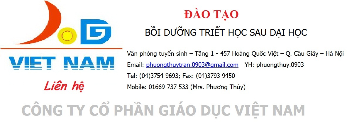 Khai giảng lớp bồi dưỡng Triết học sau đại học do trường ĐH Sư phạm cấp chứng chỉ