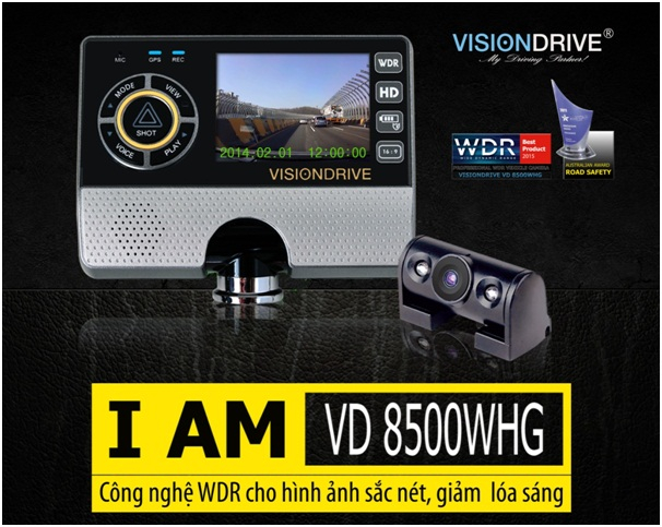 Camera hành trình Vision Drive 8500WHG