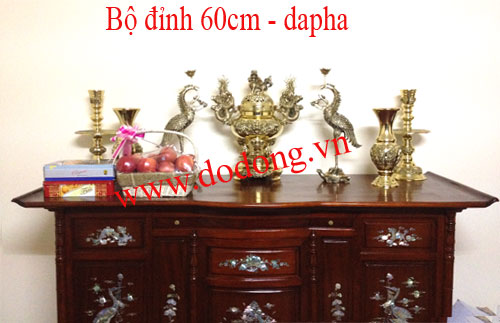 Lư đồng Đại Phát, Mẫu lư đại phát tiêu biểu cho bàn thờ người việt