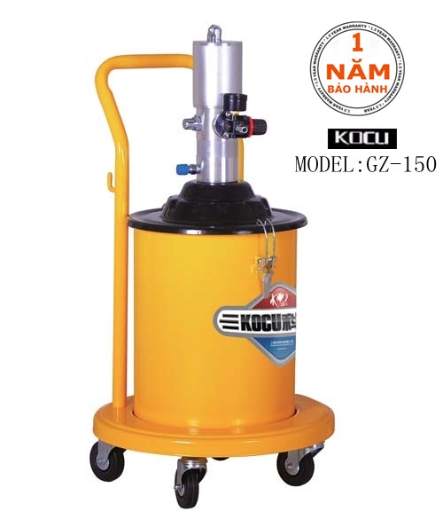 Máy bơm mỡ dùng khí nén Kocu GZ-150