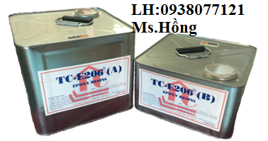 Keo epoxy TC-E206 xử lý nứt bê tông