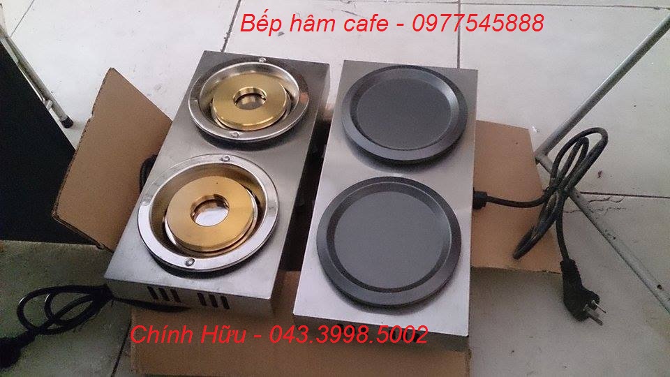 Bếp hâm cafe , hâm trà , bếp hâm cafe đôi