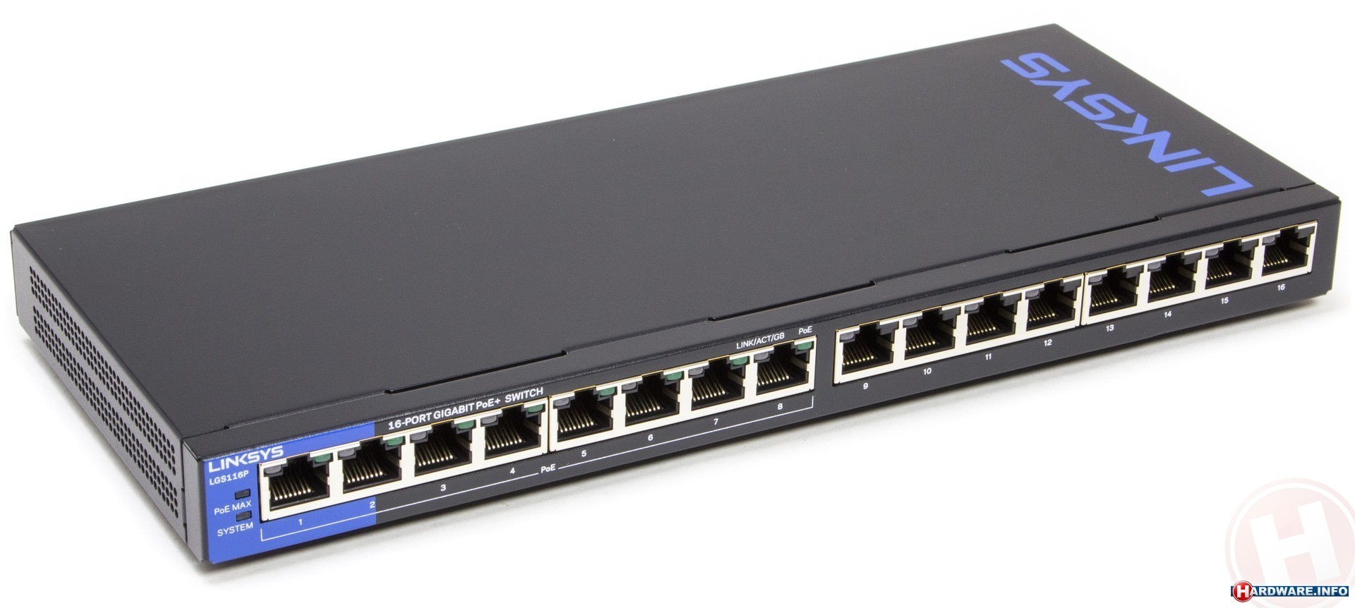 UNMANAGED SWITCH LINKSYS LGS116		