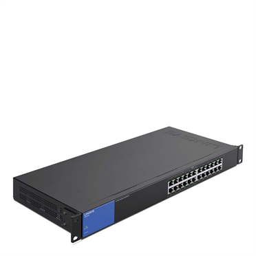 UNMANAGED SWITCH LINKSYS LGS124P PoE+		