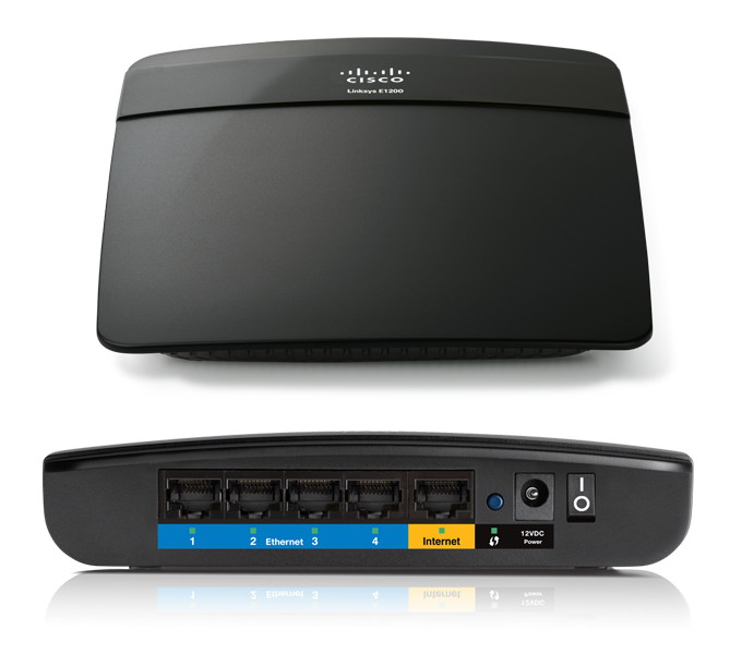 Bộ định tuyến router phát wifi Linksys Cisco E1200