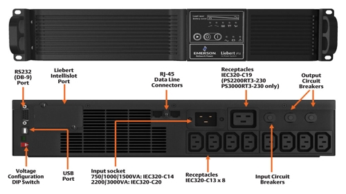 Liebert PSI XR UPS Emerson PS3000RT3-230XR (3000VA /2700W)