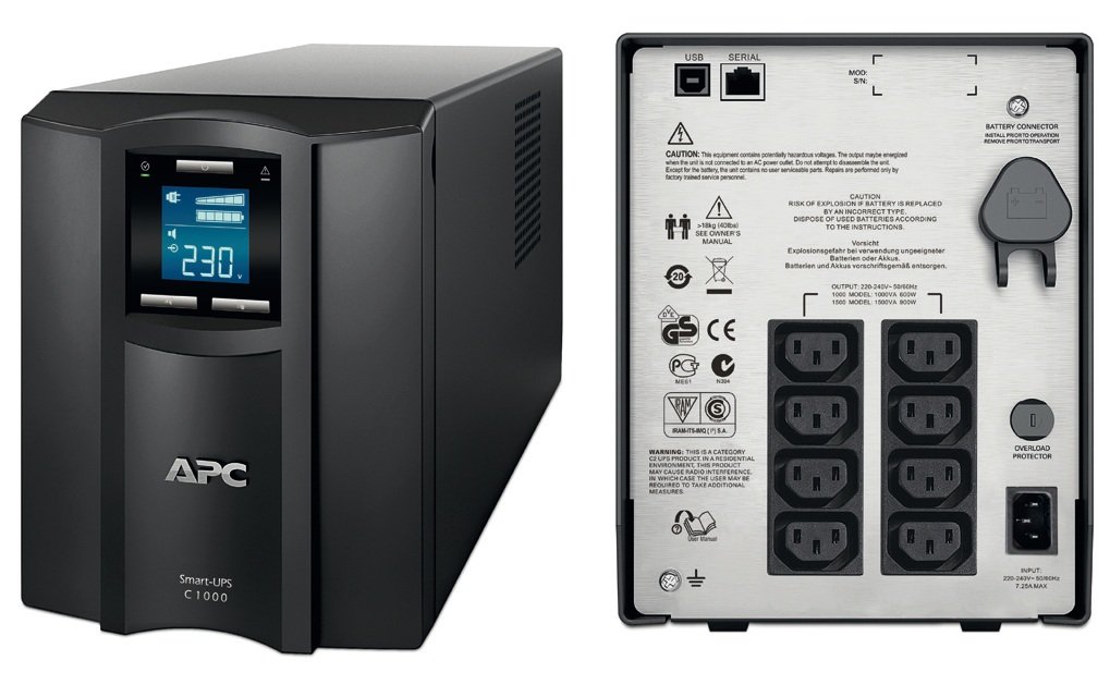 DÒNG APC SMART-UPS SMC1000I (LOẠI TOWER CHO SERVER)					