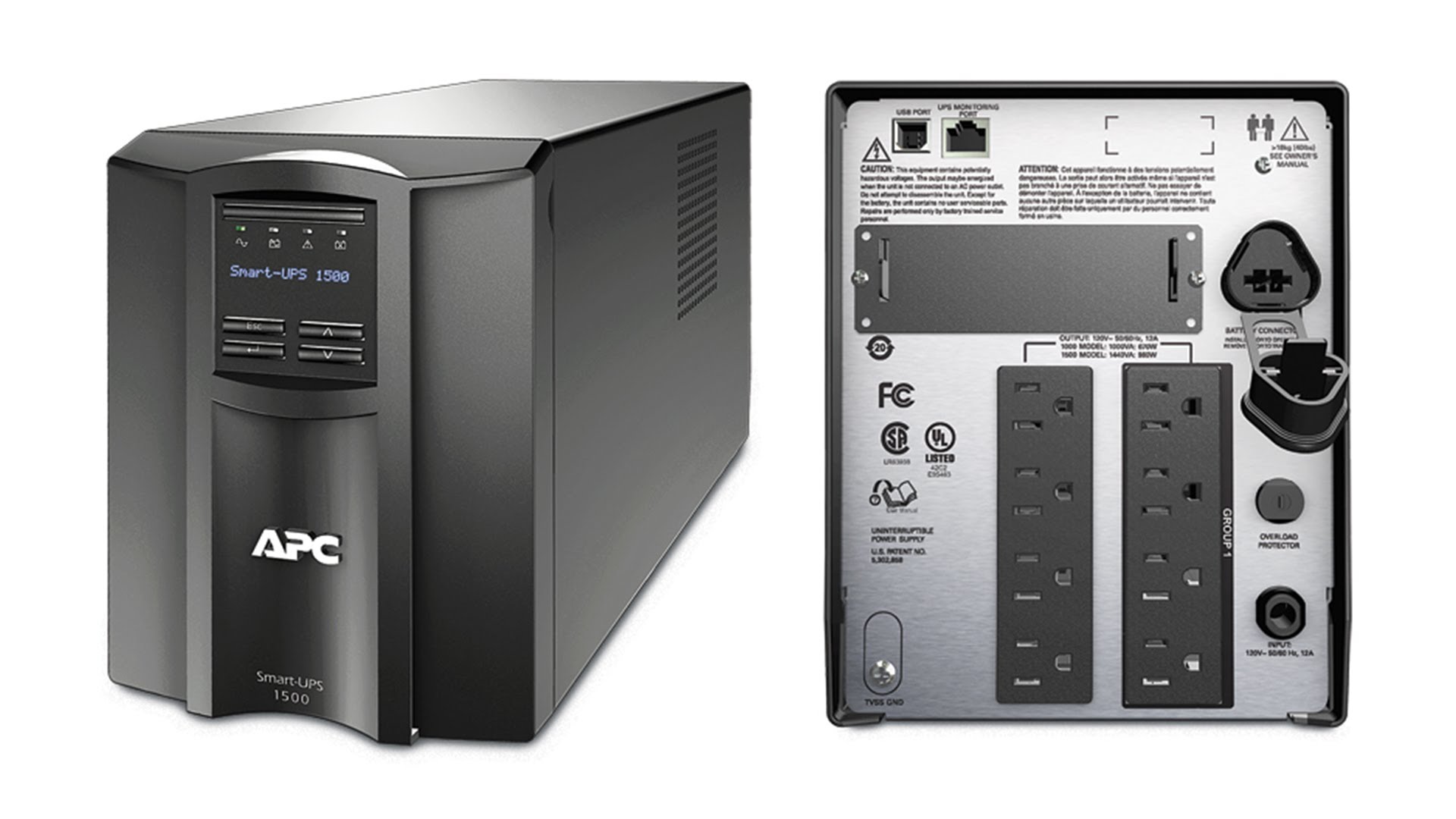 DÒNG APC SMART-UPS SMT1500I (LOẠI TOWER CHO SERVER)