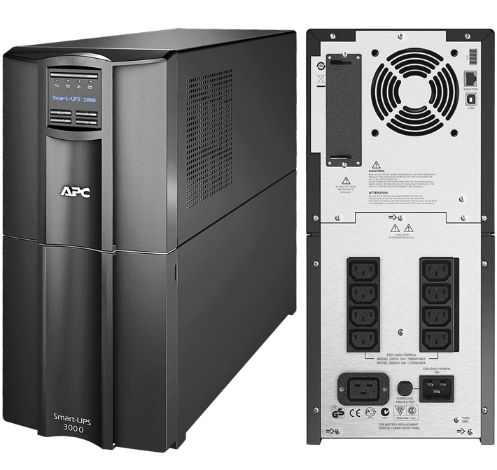 DÒNG APC SMART-UPS SMT3000I (LOẠI TOWER CHO SERVER)