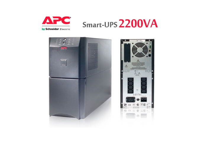 Bộ lưu điện UPS APC Smart-UPS 2200VA USB & Serial 230V (SUA2200I)