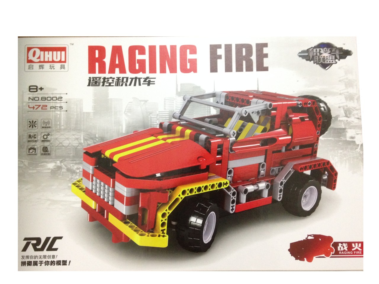 RF-Ô Tô Lắp Ghép Điều Khiển Raging Fire