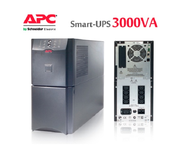 Bộ lưu điện UPS APC Smart-UPS 3000VA USB & Serial 230V (SUA3000I)