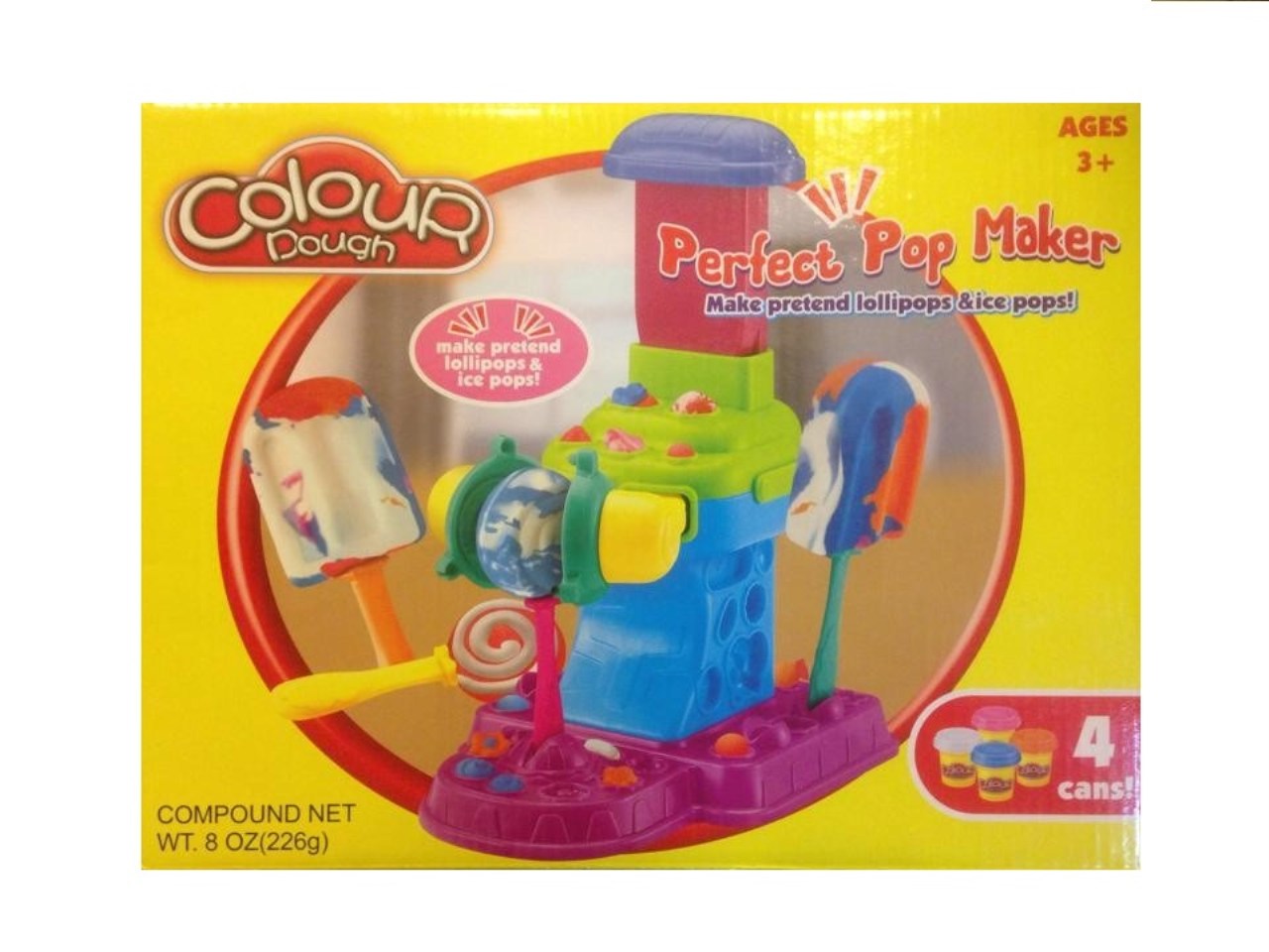 6614 - Đất nặn cho bé Colour dough Làm kem