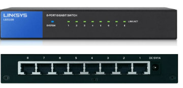 Linksys LGS108/ LGS108P PoE+