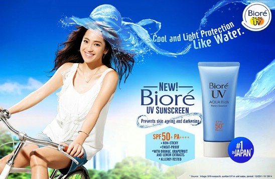 kem chống nắng biore uv aqua rich watery essence